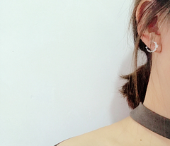 Sailor Moon Zircon Earrings - Moon Studs