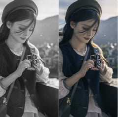 Dual-Reverse Retro Mini Digital Camera