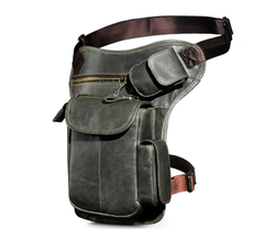 Retro Casual Leather Messenger Bag