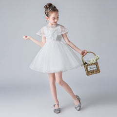 2020 New Girls' Tulle Princess Dress for Events