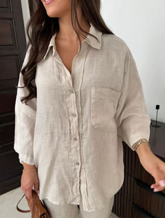 Nobu Linen Set - Women's Fashionable 2-Piece Outfit