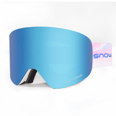Snowledge Double-Layer Magnetic Ski Goggles for All