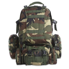 50L Waterproof Molle Military Tactical Backpack