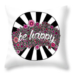Nordic Style Black and White Velvet Pillow Covers