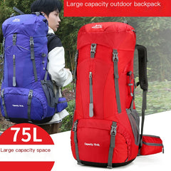 70+5L Lightweight Hiking Backpack for Men and Women
