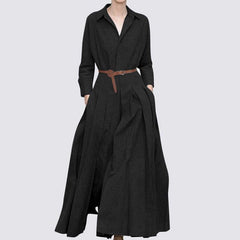 Casual Solid Color Dress for Women
