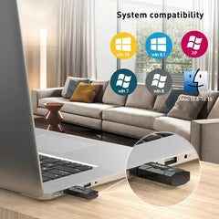 EDUP AC1300Mbps USB WiFi Adapter for PC and Laptop