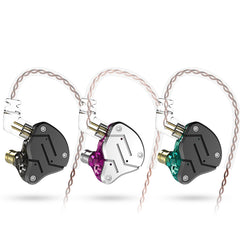 KZ ZSN Wired Earphones with Deep Bass for Mobile