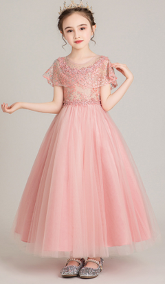 2020 New Girls' Tulle Princess Dress for Events