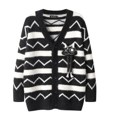 Unisex Loose Casual Sweater Coat for Everyday Wear