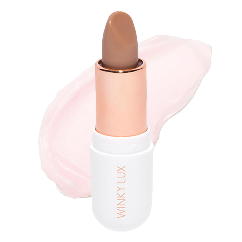 Winky Lux Matcha Lip Balm with Coconut Oil Vitamin E and Caffeine Lip Balm and Lip Moisturizer Clear Lip Balm Coconut