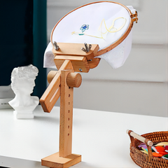 Wooden Tabletop Embroidery Frame for Beginners
