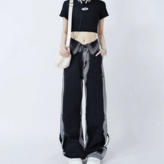 American Retro Cuffed Jeans for Women