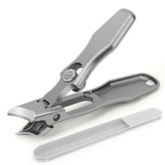 Unaone Nail Clippers- 2024 Upgrade Stainless Steel German Nail Clippers for Thick Nails Ultra Sharp Beveled Fingernail and Toenail Clipper Cutter with Nail File Nail Trimming Tool Set for Men Women
