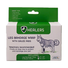 HEALERS Small Leg Wraps - 18-Inch Blue