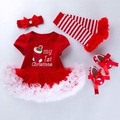 Infant Short Sleeve One Piece Dress