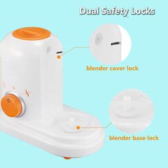 Heated Baby Food Maker, Steamer, Blender, Grinder