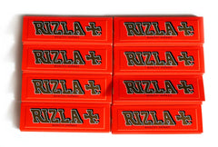 8 booklets Rizla Red Regular papers 70mm