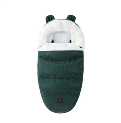 Baby Sleeping Bag with Fur Collar