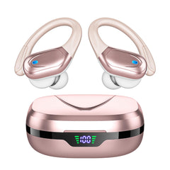 Wireless Earbuds Bluetooth Headphones 80hrs Playback Ear Buds Power Display with Noise Canceling Mic Headsets for Sports/Workout/Running