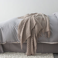 Knit Spring Summer Air Conditioner Blanket for Naps