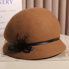 Small Brim Fisherman Hat for Autumn and Winter