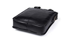 Men's Genuine Leather Shoulder Tote Bag