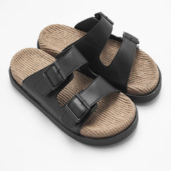 Men's Versatile Flat Anti-Slip Cork Summer Slippers