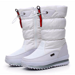 Winter Waterproof Thick Anti-Ski Boots