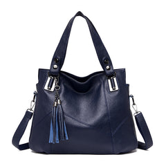 Fashionable Soft Leather Large Shoulder Bag for Women