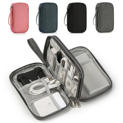Portable Travel Data Cable Storage Bag for Electronics
