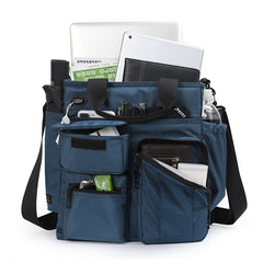 Large Capacity Waterproof Shoulder Laptop Bag for Men