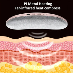 Portable Cordless Heating Pad with 3-Speed Massage