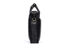 Men's Genuine Leather Shoulder Tote Bag