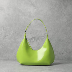 2020 Summer New Korean Style Leather Moon Bag