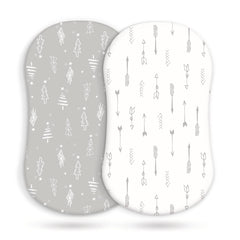 Elastic Printed Fitted Sheet for Baby Cradle & Changing Table