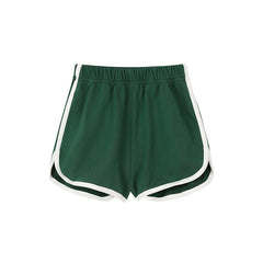 Women's Summer Sports Shorts with White Side Trim