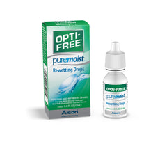 Opti-Free Puremoist Rewetting Drops 0.4 Fl Oz (Pack of 2)