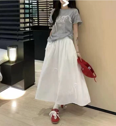 Mid-Length Fashionable A-Line Skirt for Women