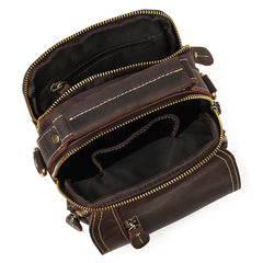 Men's Genuine Leather Vintage Crossbody Bag