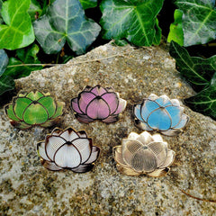Lotus Flower 5 Pin Set