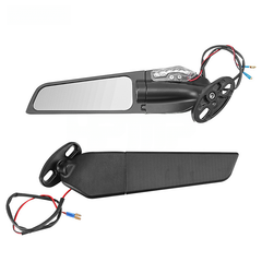 Motorcycle Rearview Mirror with LED Turn Signals