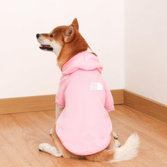 JizahPET Dog HoodieComfortable Soft and Breathable Fashion Dog SweatshirtOutdoor Sports Dog Clothes Facefor Small Medium and Large Dogs (Pink Medium(Chest: 16 Back: 11))