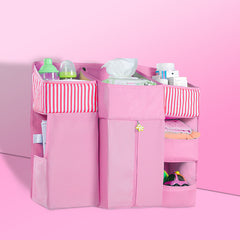 Universal Baby Crib Hanging Storage Bag for Essentials