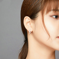 S925 Silver Dreamy Bubble Earrings with Colorful Opal