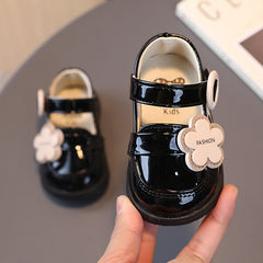 Cute Leather Soft Sole Shoes for Baby Girls