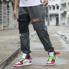 Men's Light Color Harem Pants with Cuffed Ankle