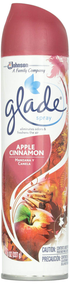 Glade Air Freshener Room Spray Apple Cinnamon 8 Oz