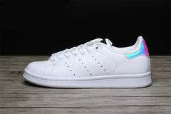 2018 Men's and Women's Casual Sneakers with Green Accents