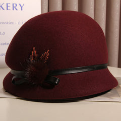Small Brim Fisherman Hat for Autumn and Winter